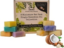 Bristol Soap Company Artisan Mini Soap Pack, 8 Bars