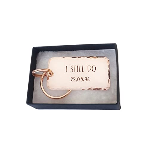 Eloise B Personalised Copper I Still Do Keyring