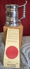 English Pewter Tankard, Twist Handle