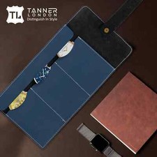 Full Grain Leather Watch Roll with Travel Pouch