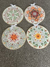 Hand-Embroidered Hanging Hoop for a Loved One