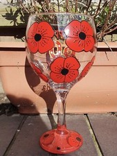Hand-Painted Personalised Gin Glass
