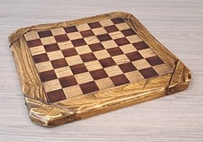 Handmade Ash, Oak and Sapele Chess Board