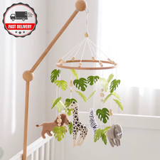 Handmade Felt Safari Nursery Mobile