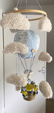 Handmade Hot Air Balloon Nursery Mobile