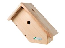 Handmade Larch Side View Bird Box