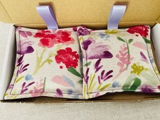 Handmade Lavender Bags, 100% Lavender Buds, Pair