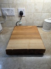 Handmade live edge Thick Olive Ash Chopping Board Charcuterie board Rustic