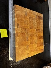 Handmade oak end grain chopping board #4