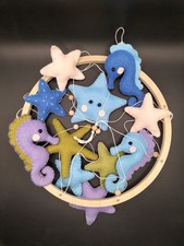 Handmade Under the Sea Felt Baby Mobile