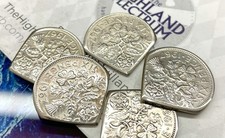Highland Plectrum Co Sixpence Coin Guitar Pick