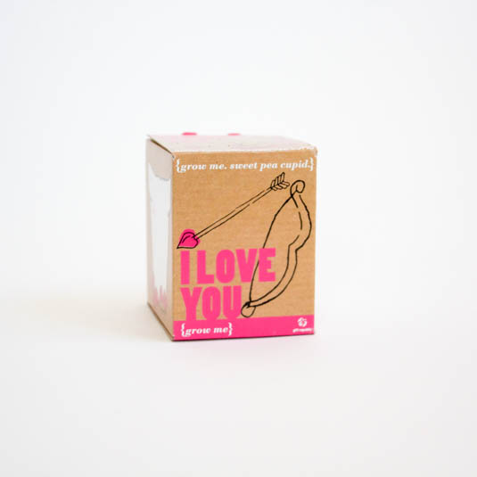I Love You Sweet Pea Grow Kit