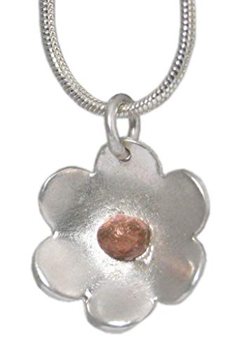 Lesley H Phillips Silver Forget-Me-Not Pendant
