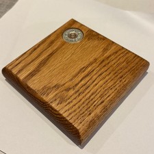 Oak Shotgun Cartridge Coaster Shooting Gifts Handmade