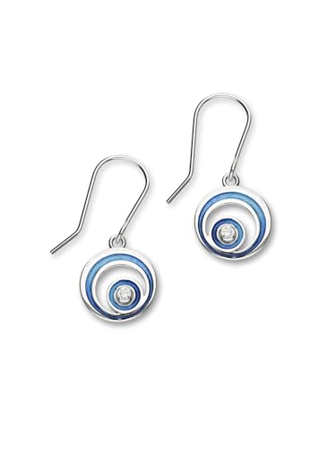 ORTAK Hot Glass Enamel Drop Earrings