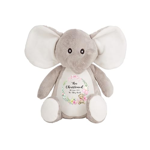 Personalised Embroidered Christening Teddy