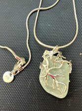 Scottish Sea Glass Necklace, Hand Made