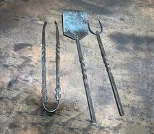 Steedman Blacksmiths Hand-Forged BBQ Tool Set