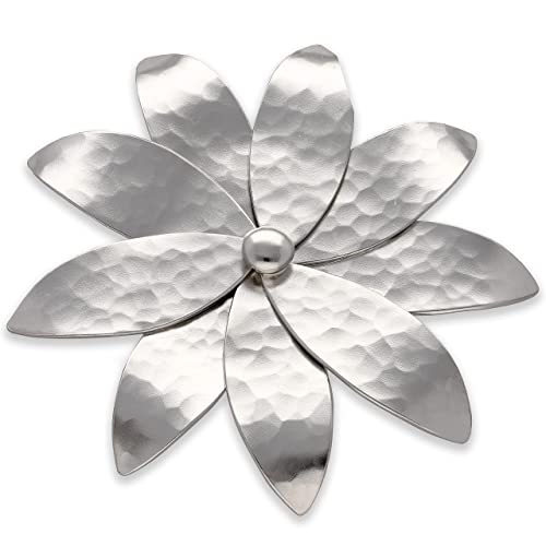 Sterling Silver Daisy Flower Brooch