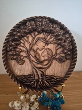 Tree of Life Love Handmade Oak Personalised Celtic Viking Personalised gift
