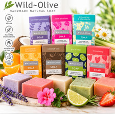Wild Olive Handmade Natural Soap Bar, UK Made