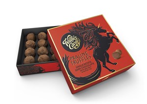 Willie's, Single Estate, Dark chocolate Praline truffles